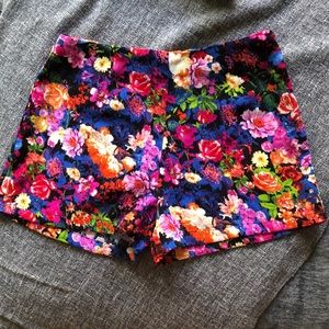 COPY - Floral Forever 21 shorts